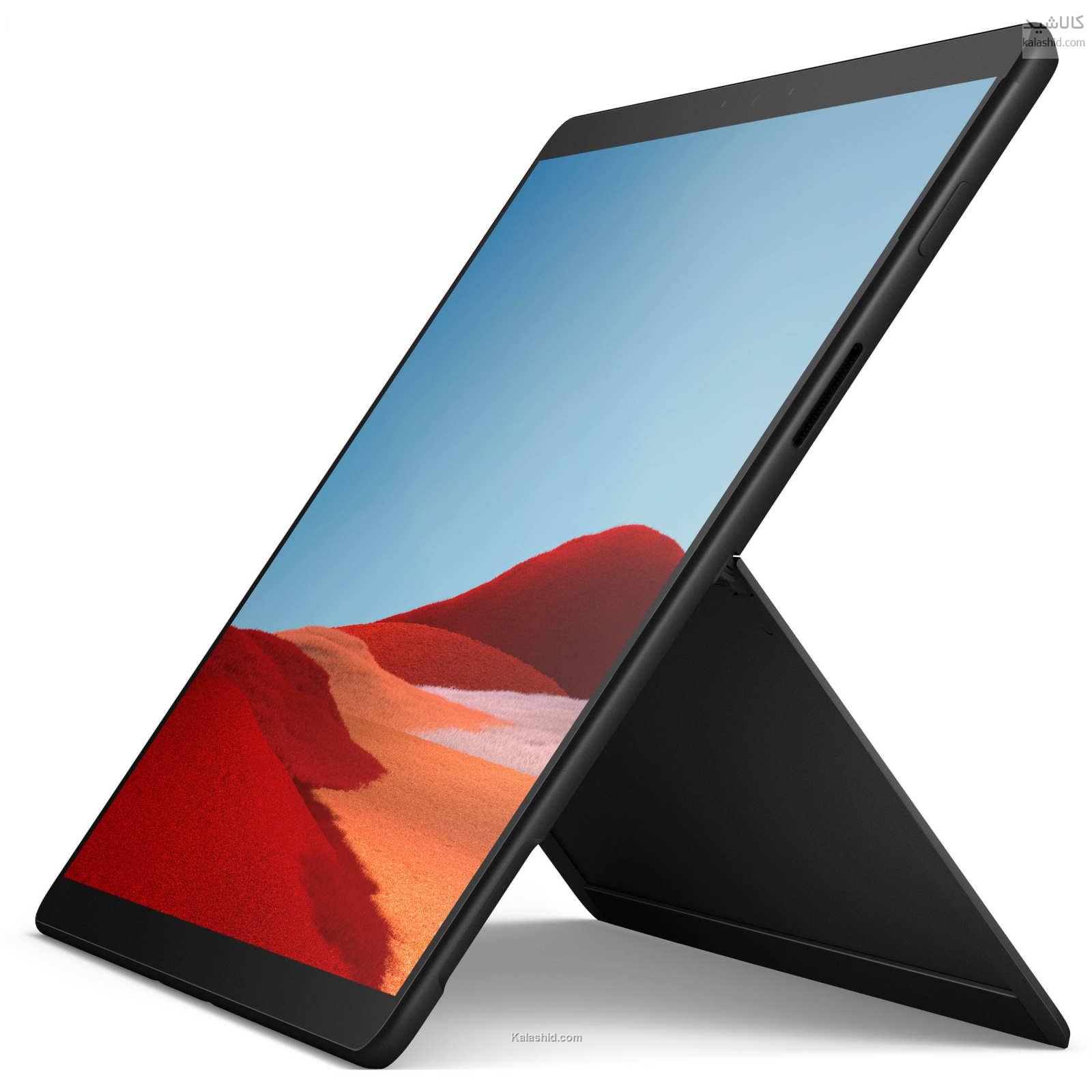 تبلت مایکروسافت مدل Surface Pro X LTE - C ظرفیت 256 گیگ به همراه کیبورد Black Type Cover